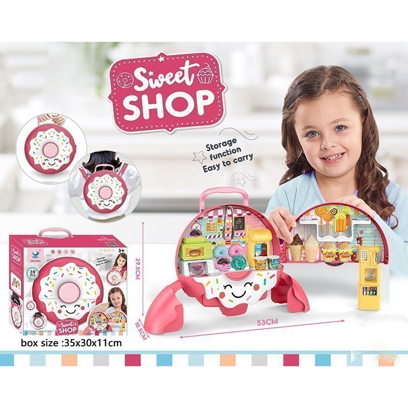 Great Exported Donut Backpack Play House Toy 1.jpg