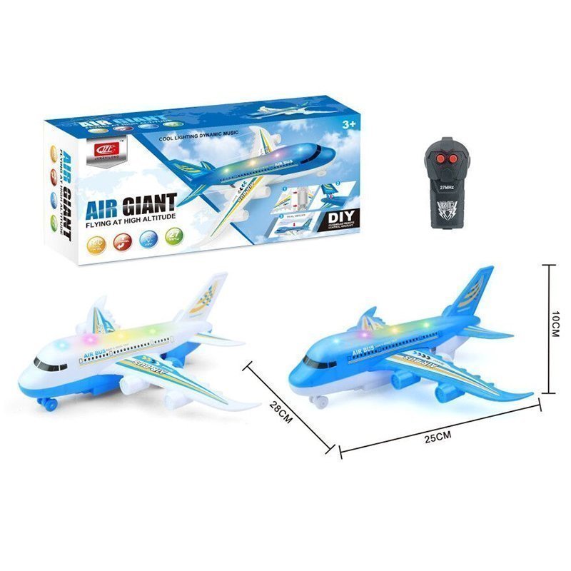 Unique China 3D Colorful Lights Remote Control Plane Toy 1.jpg