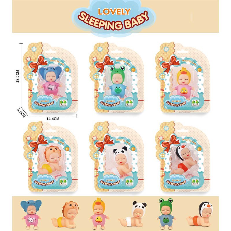 Wholesale Cute animal type sleeping baby toy 3.jpg