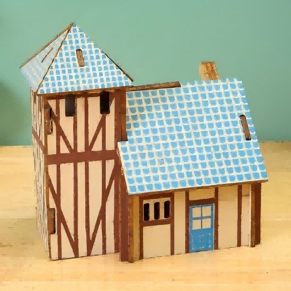 Wooden House Puzzle