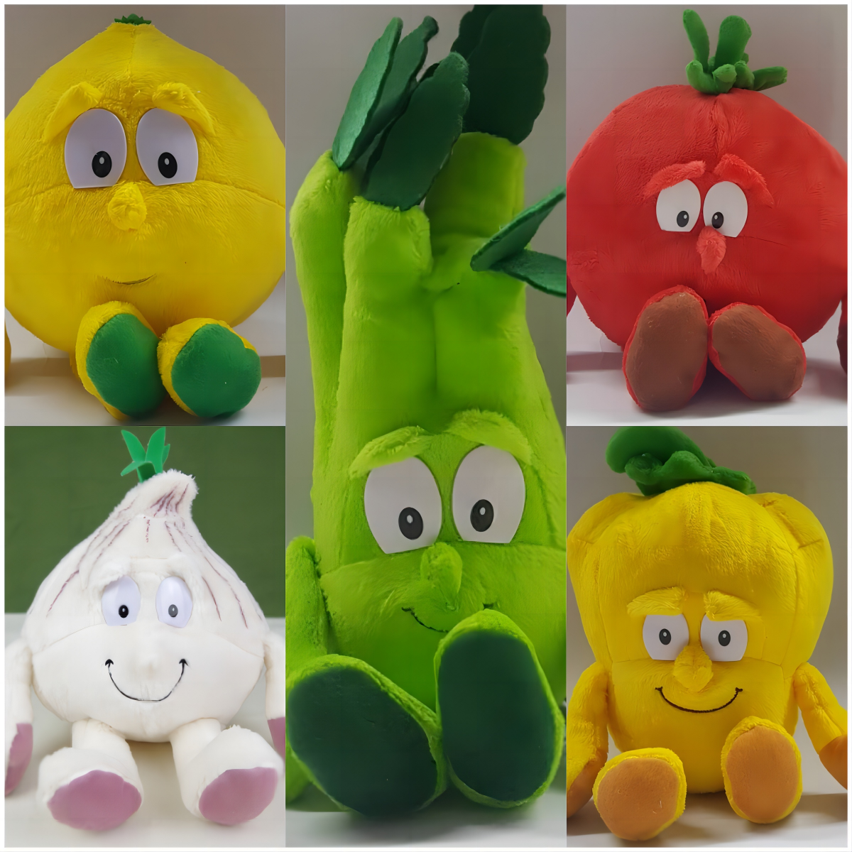 Vegetables And Fruits Plush Toy (2)