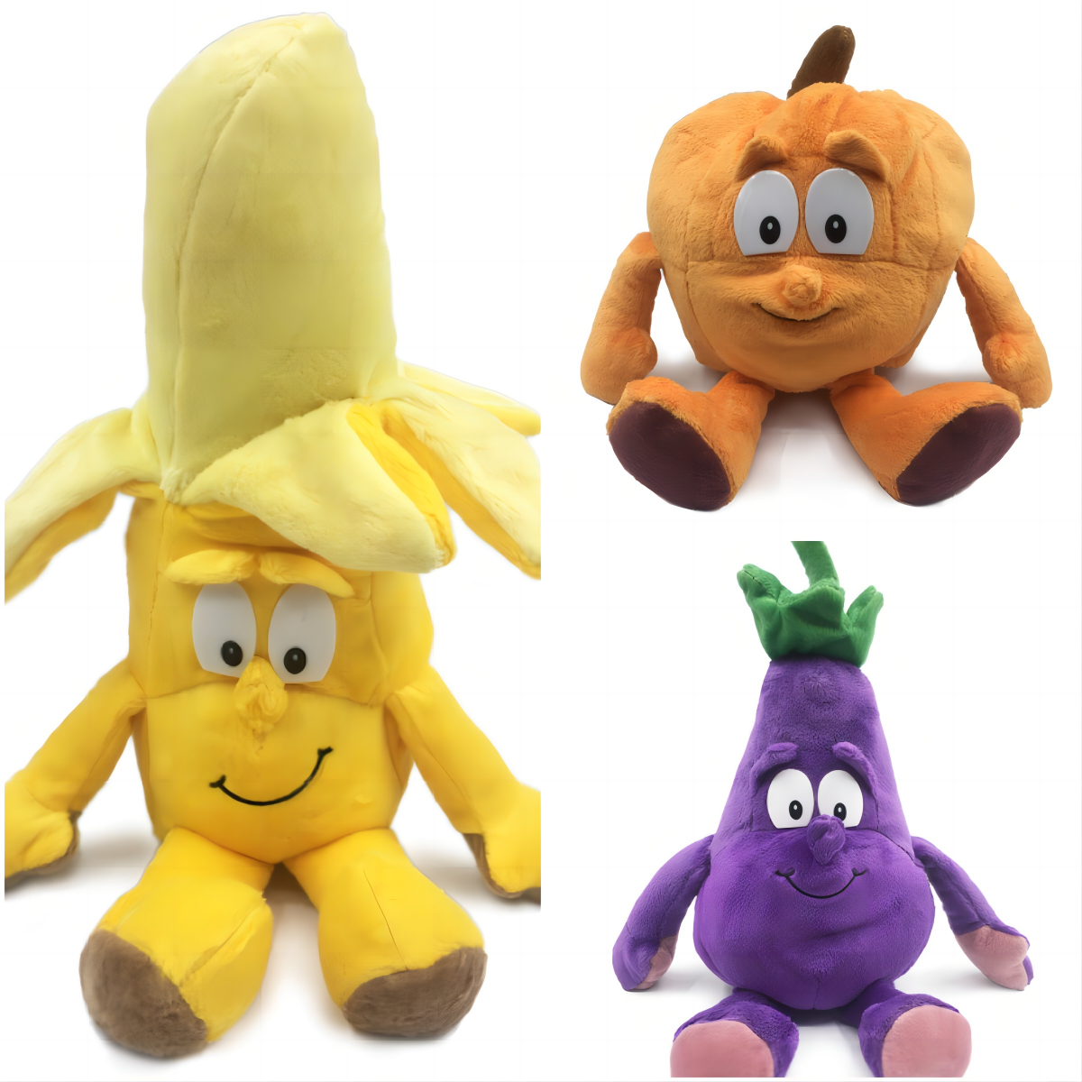 Vegetables And Fruits Plush Toy (3)