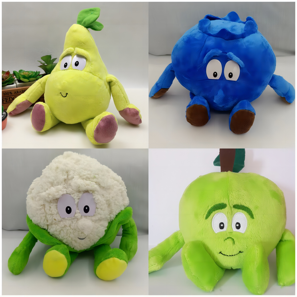 Vegetables And Fruits Plush Toy (4)