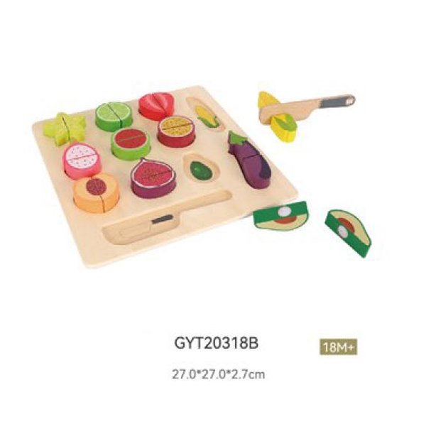 Wooden Fruit Cutting (2)