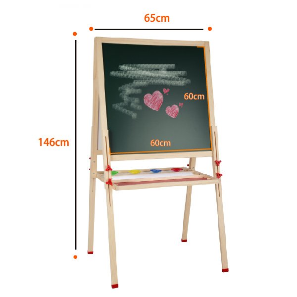 Wooden standing drawing blackboard (1)