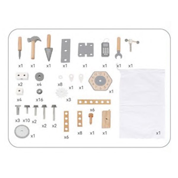 Wooden tool table (2)