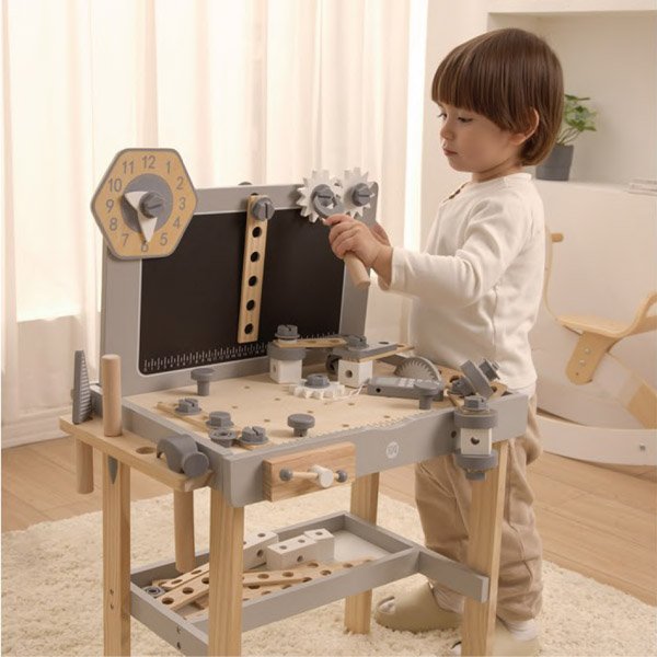 1 Set Educational Wooden Tool Table Toys