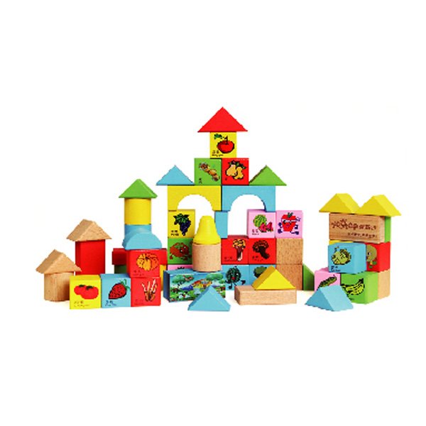 Wholesale Big Size Wooden Building Block Toys