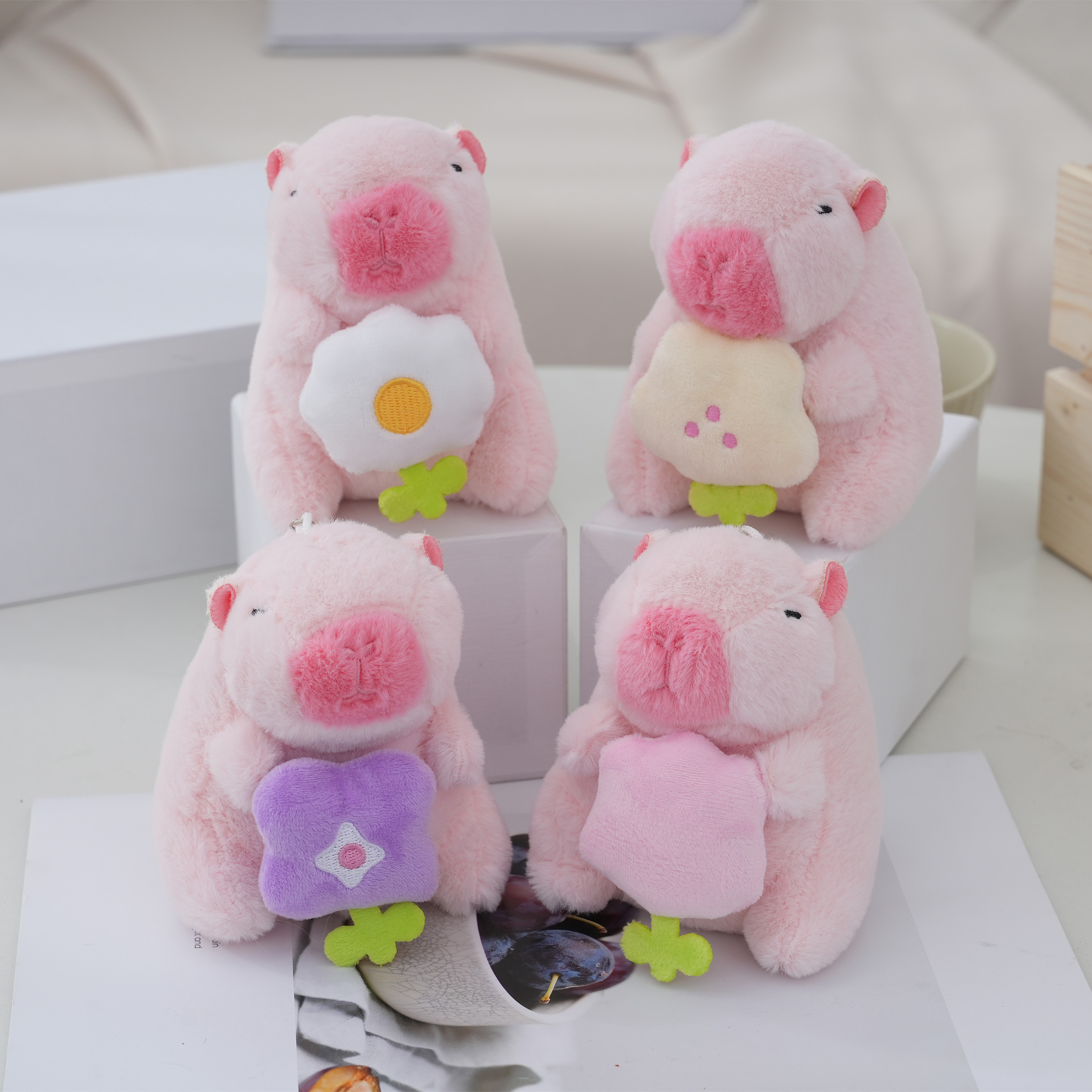 Plush Capybara Toy (2)