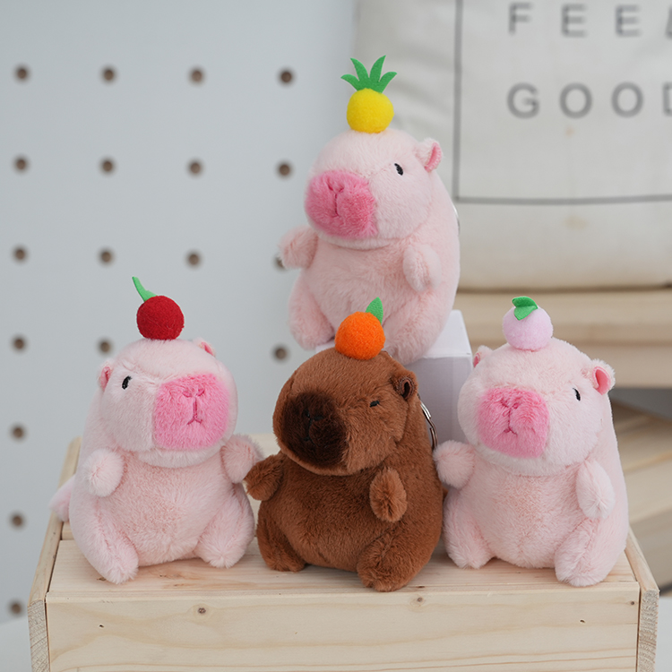 Plush Capybara Toy (4)