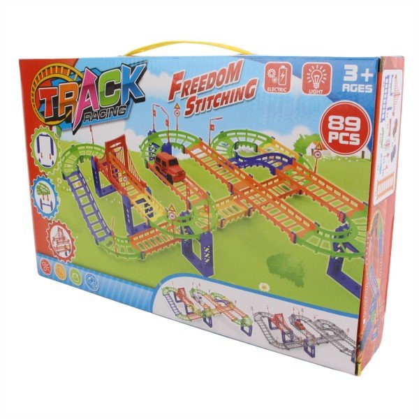 Educational Toys Set of Electric Rail Car (2)