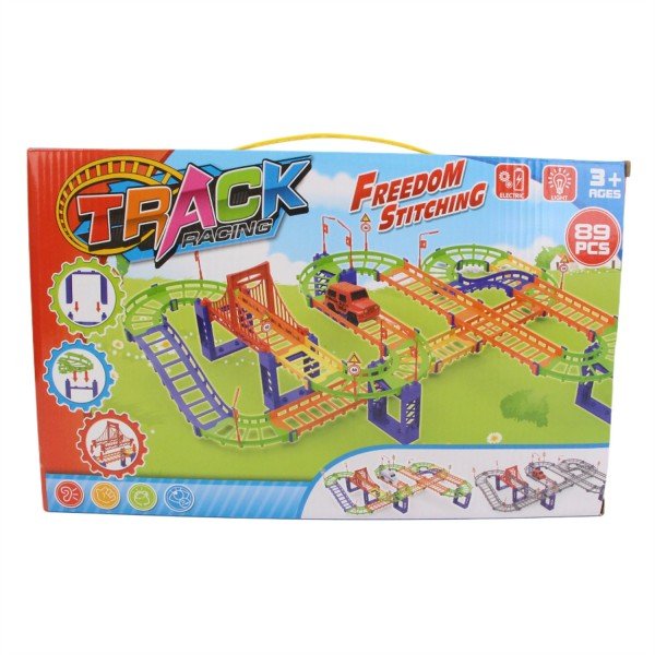 Educational Toys Set of Electric Rail Car