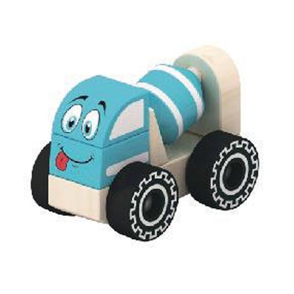 Wooden engineering car toys (1)