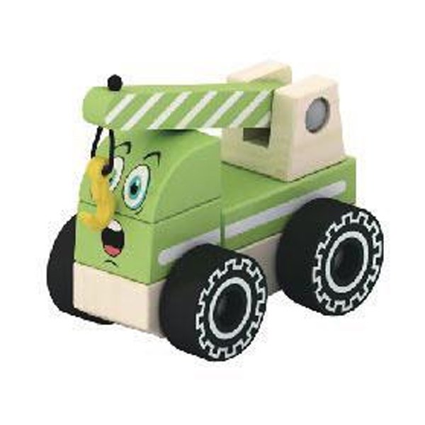 Wooden engineering car toys (3)