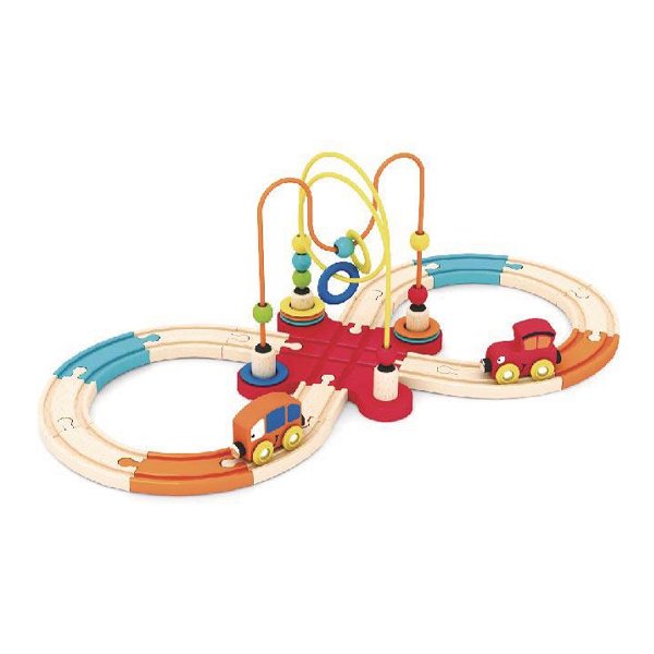 Wooden railway car toys (2)