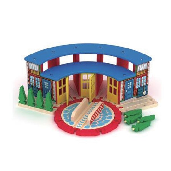 Educational Recognizing Wooden Transport Station Toys