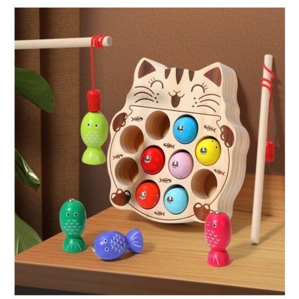 Wooden fishing toy (1)