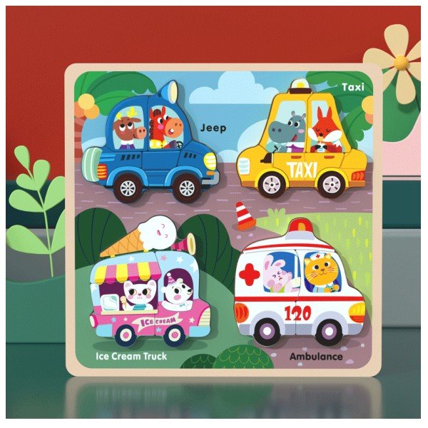 Wooden puzzle toys (3)