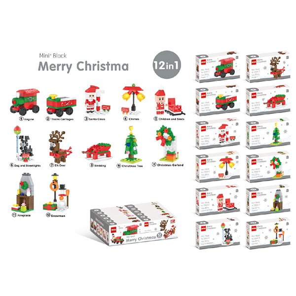 Christmas block toy (3)