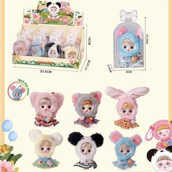 Dressing Doll Keychain (1)