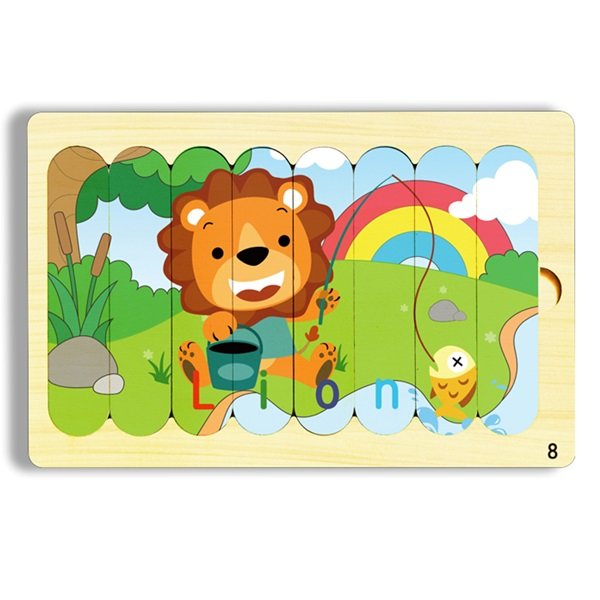 Wooden Bar Puzzle (2)