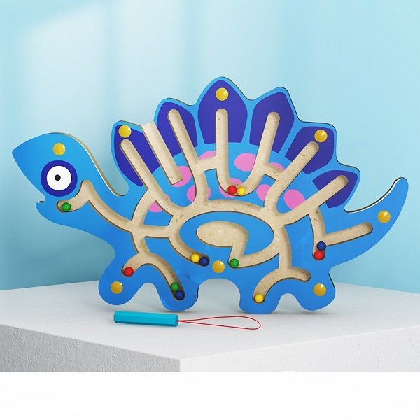 Wooden Dinosaur Bead Maze (3)