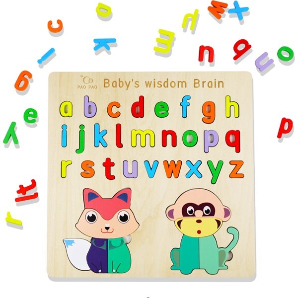 Wooden alphabet puzzle (2)