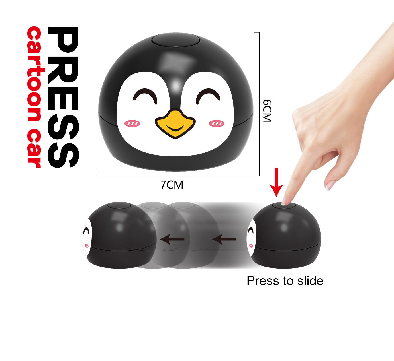 Press Cartoon Car (2)