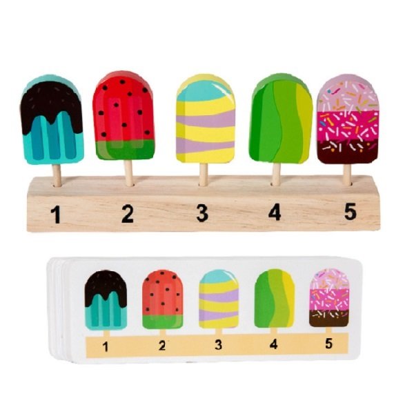 Wooden ice lolly toys