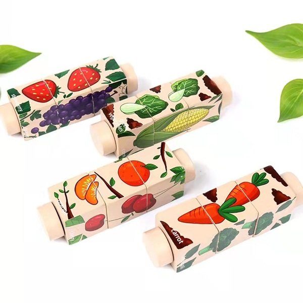 Wooden Rotating Puzzle Toys